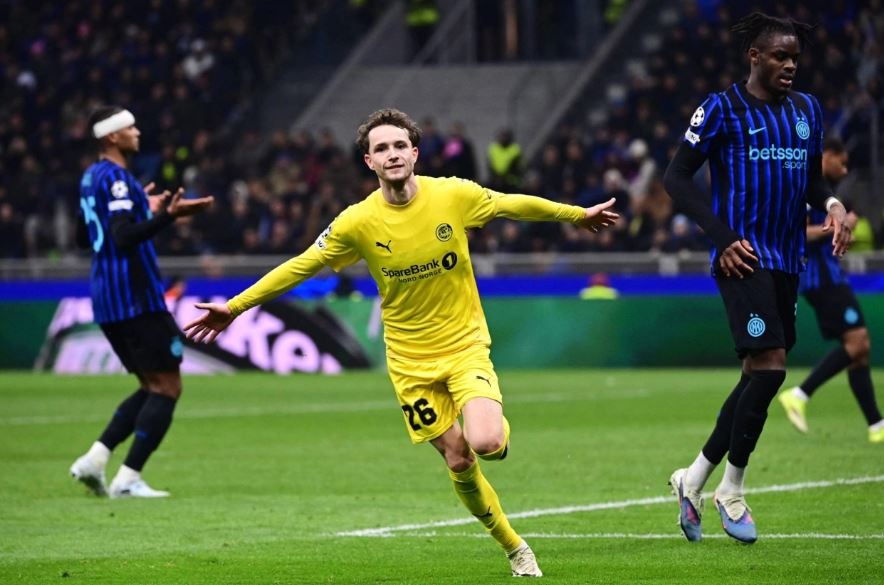 Inter bất lực khi thấy Bodo/ Glimt phản công quyết liệt